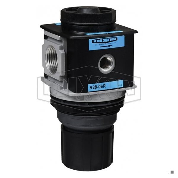 Wilkerson by Self-Relieving Standard Regulator without Gauge, 3/8 in NPT/BSPP-G, 0 to 125 psig Adjus